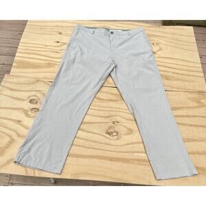 LINKSOUL John Ashward Pants Casual Golf Relaxed Walking Men‎ Khaki SIZE 38